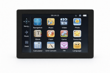 9 inch gps truck en camper