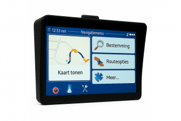 7 inch vrachtwagen camion gps 1