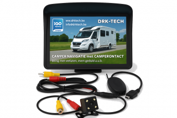 7 navigatie mer draadloze achteruitrijcamera