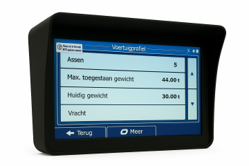 74 camion truck gps navigatie