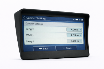 camper navigatieysteem drk
