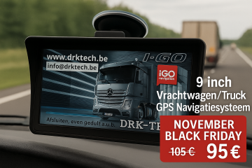 9 inch bluetooth truck vrachtwagen gps black friday