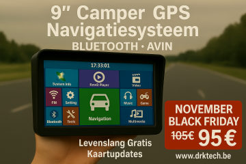 9 inch gps navigatie vrachtwagen camper gps
