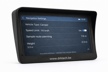 caravan gps navigatie