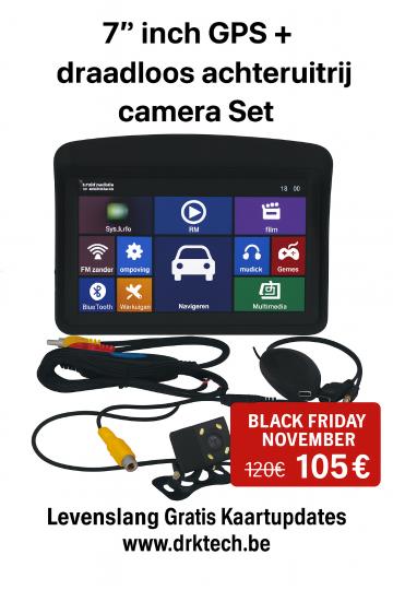 Achteruitrijcamera gps