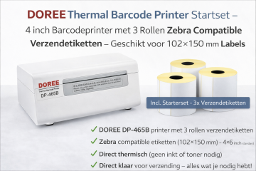 Dore dp xp 465b thermal printer