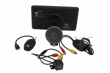 Draadloos achteruitrijcamera set