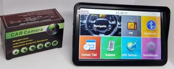 Drk tech  9 inch gps met achteruitrijcamera