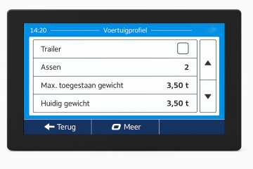 camper, mobilhome navigatiesysteem