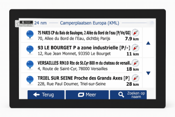 camper caravane navigation