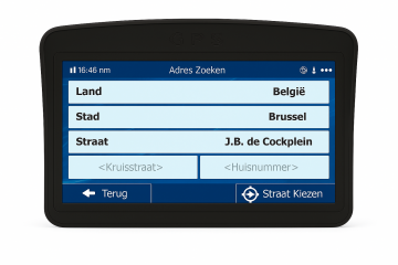 Mobilhome vrachtwagen gps