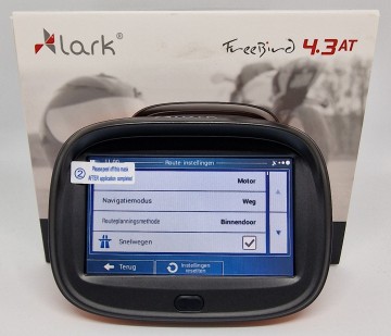 Motor gps kronkel route