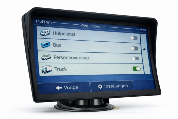 Truck vrachtwagen gps