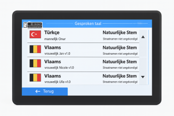 auto, camper navigatie