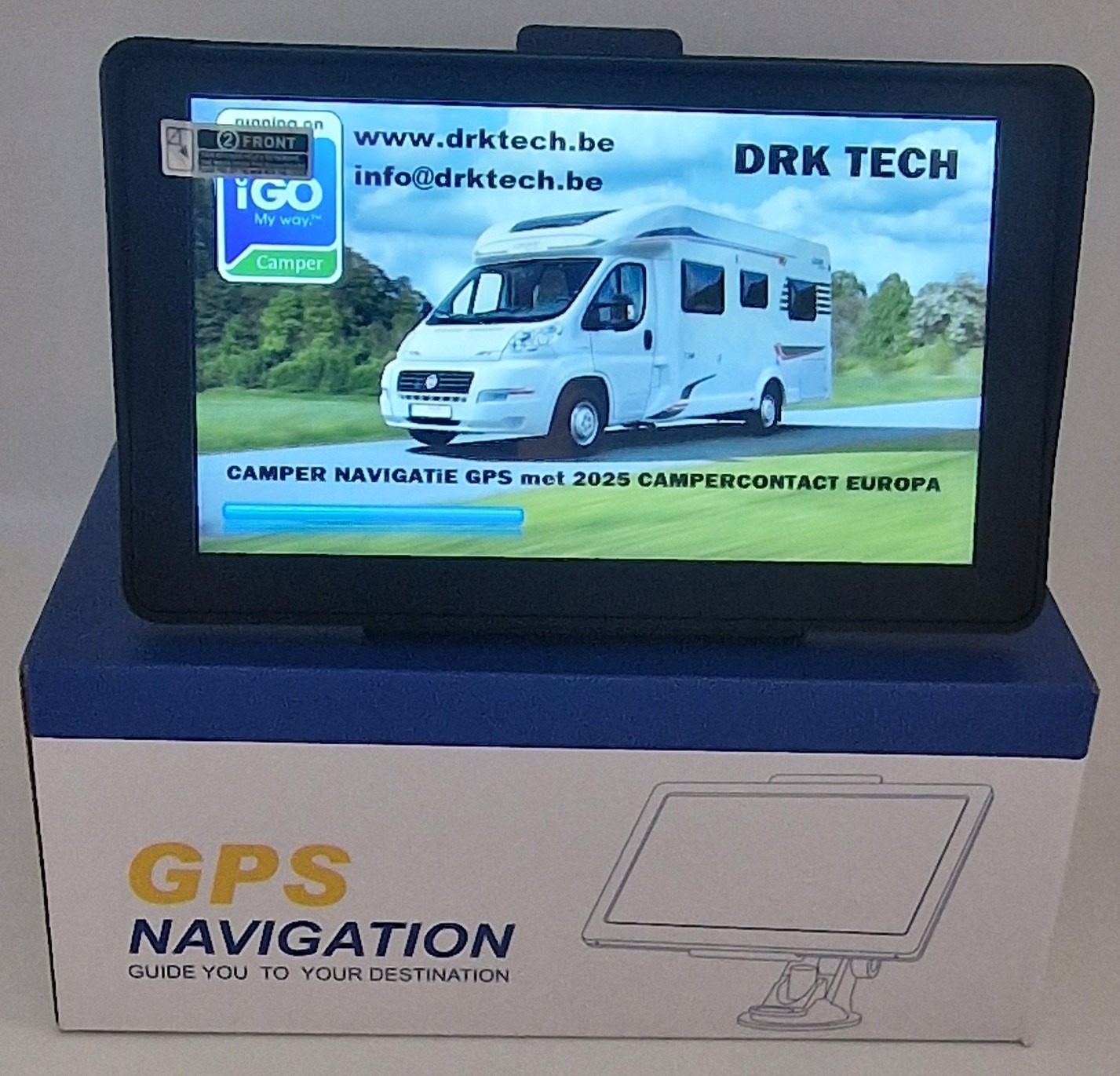 inch Android Truck / Camion / Auto GPS Navigatie Tablet met Verkeersinformatie, Live TMC - TRUCK Navigatiesystemen - DRK TECH